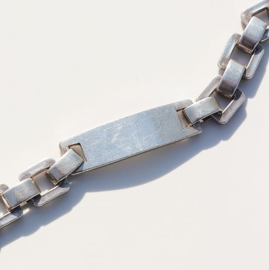 Vintage HERMES ID Bracelet