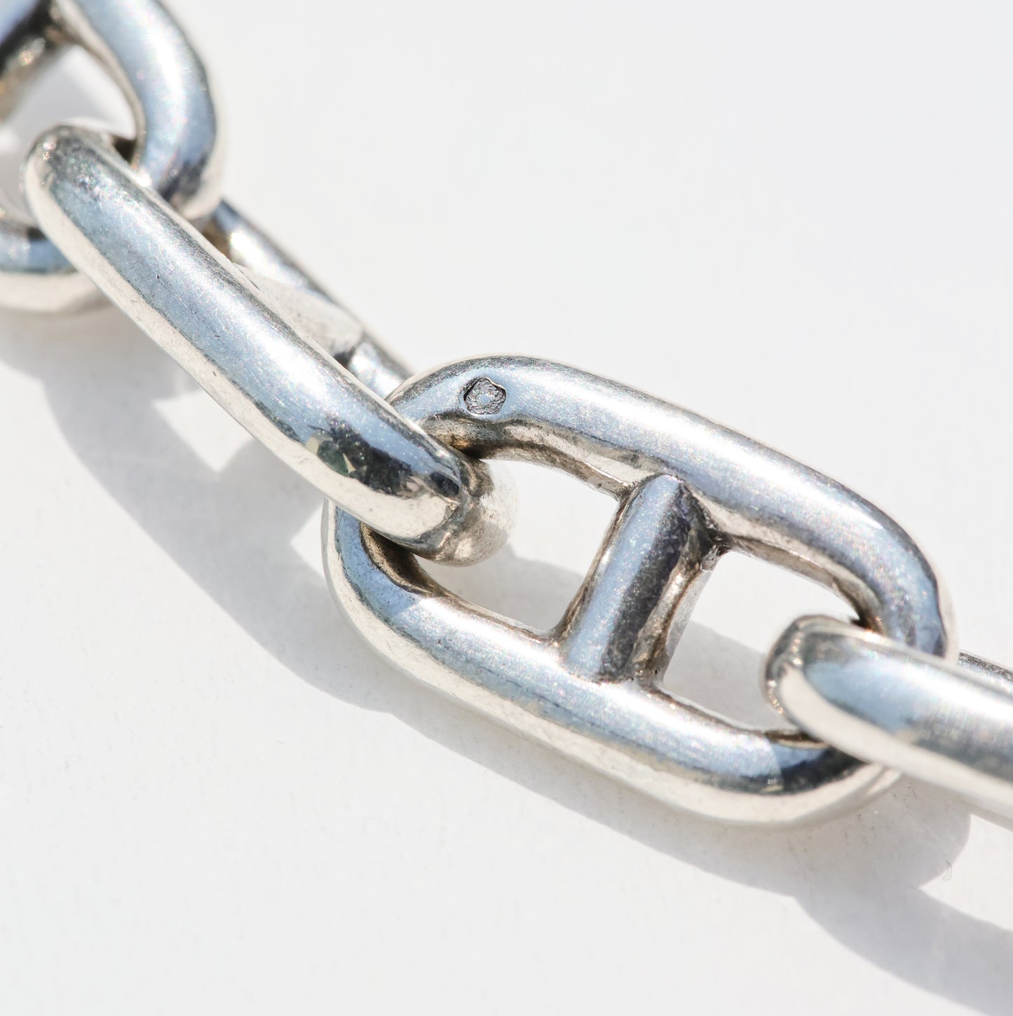 【SOLD】Vintage HERMES Chaine d'Ancre Bracelet GM