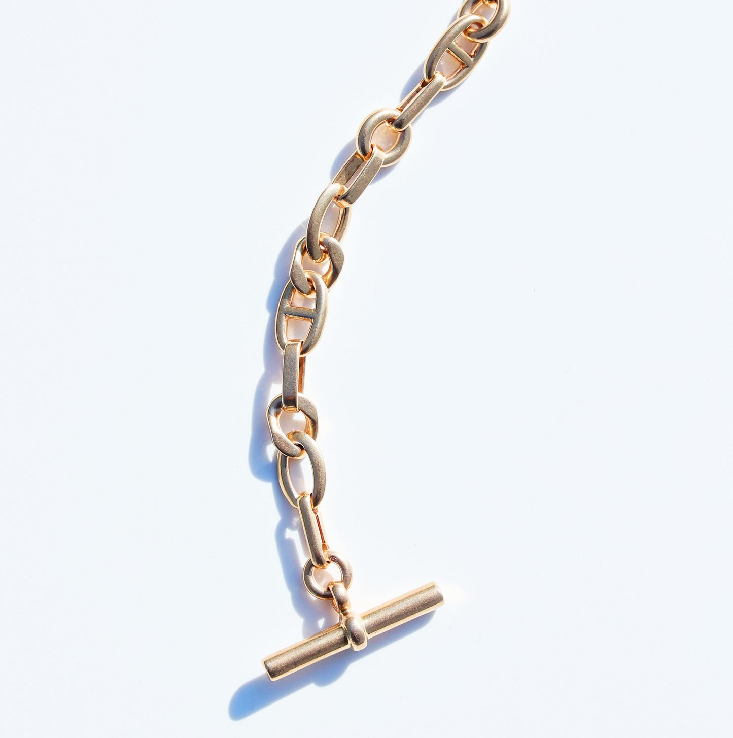 【SOLD】HERMES Alea Bracelet TPM 18K YG