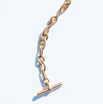 【SOLD】HERMES Alea Bracelet TPM 18K YG