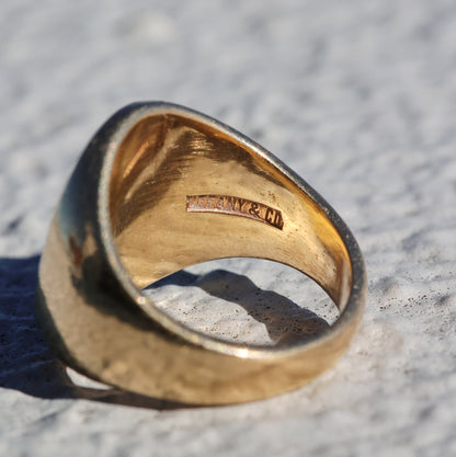 【SOLD】Vintage Tiffany&co. 14K Signet Ring