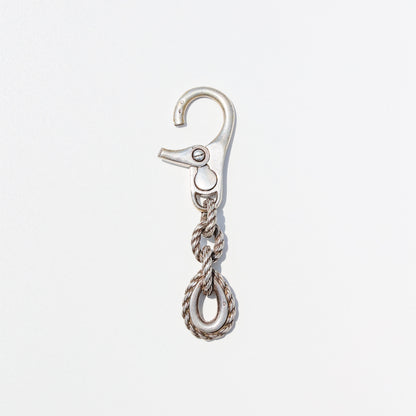 Vintage HERMES Quadrille Key Ring