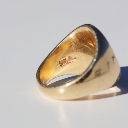 【SOLD】Vintage Tiffany&co. 14K Signet Ring