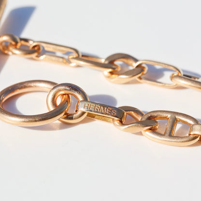 【SOLD】HERMES Alea Bracelet TPM 18K YG