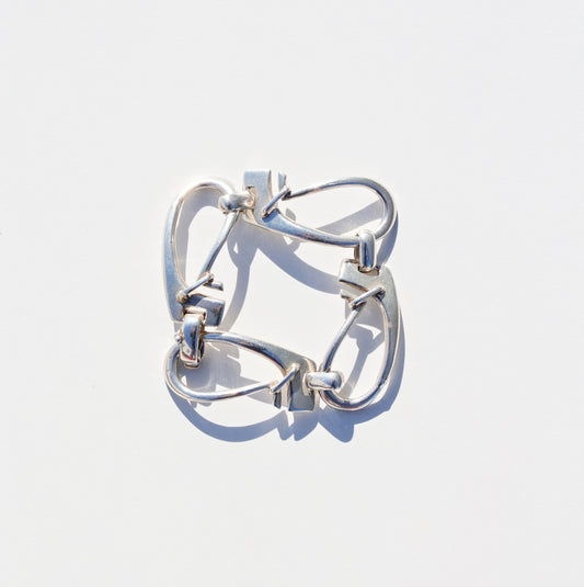 Vintage HERMES Horse Tack Bracelet