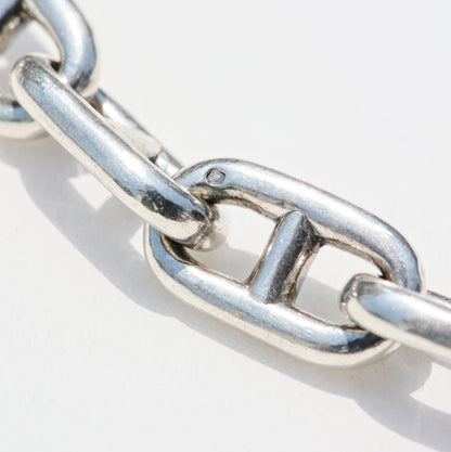 【SOLD】Vintage HERMES Chaine d'Ancre Bracelet GM