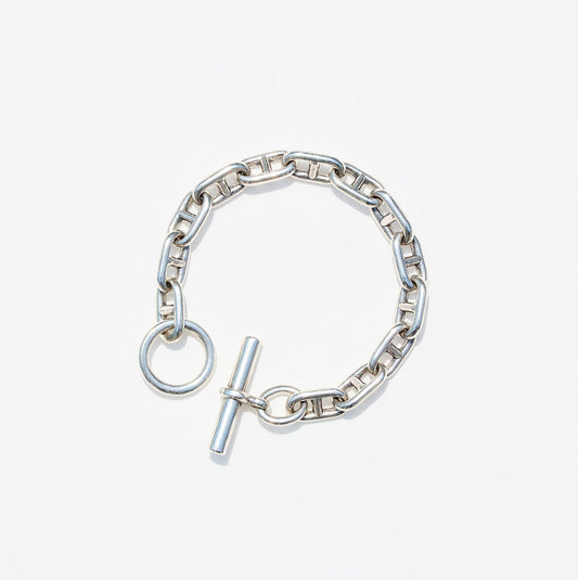 【SOLD】Vintage HERMES Chaine d'Ancre Bracelet GM