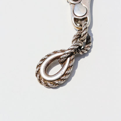 Vintage HERMES Quadrille Key Ring