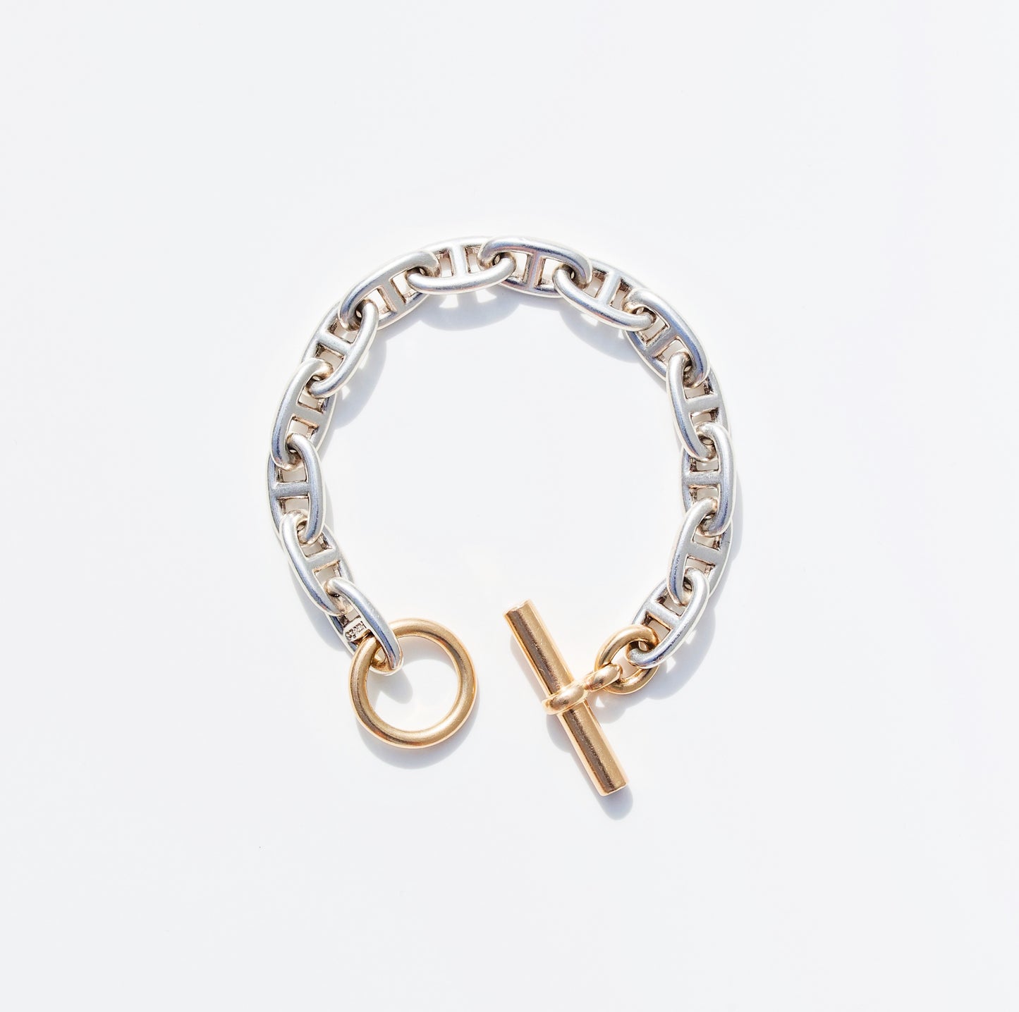HERMES Chaine d'Ancre Bracelet GM YG Mix