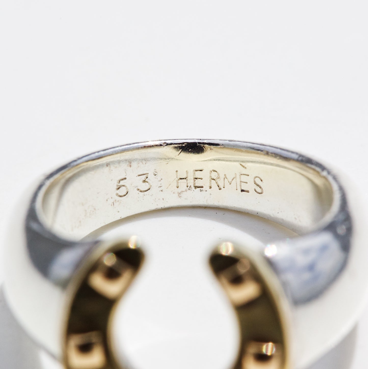 HERMES Porte Bonheur Ring