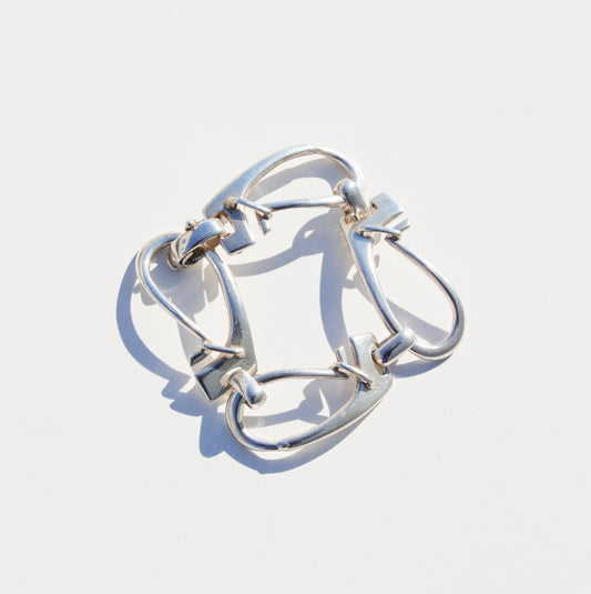 Vintage HERMES Horse Tack Bracelet