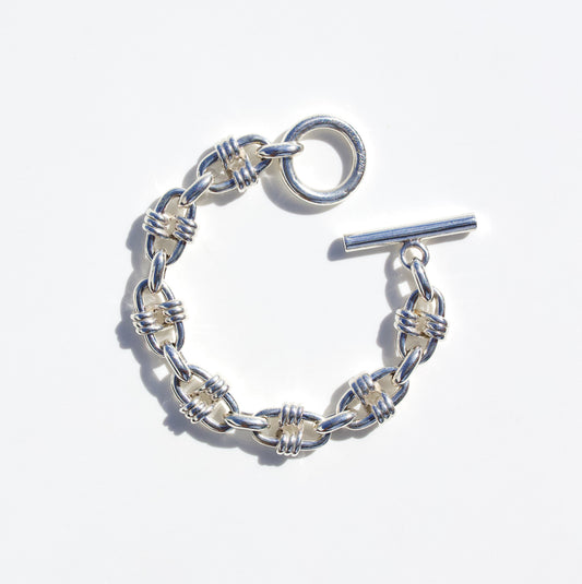 Vintage HERMES Cybele Bracelet