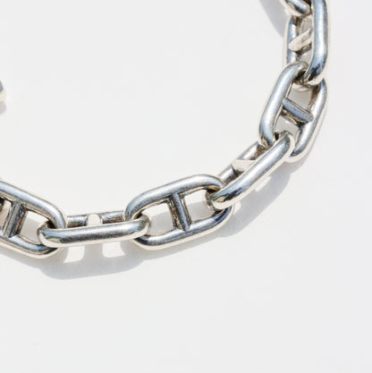 【SOLD】Vintage HERMES Chaine d'Ancre Bracelet GM