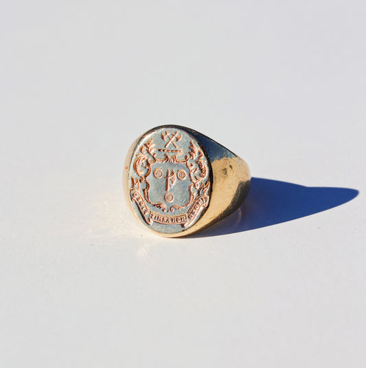 Vintage Tiffany&co. 14K Signet Ring